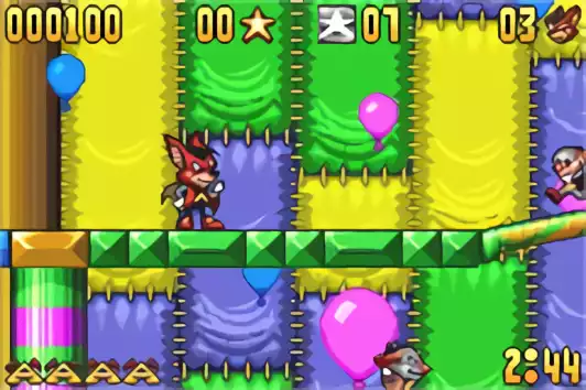 Image n° 9 - screenshots : Aero the Acro-Bat - Rascal Rival Revenge