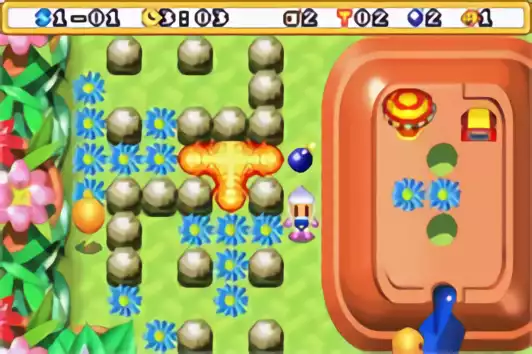 Image n° 9 - screenshots : Bomberman Max 2 - Blue Advance