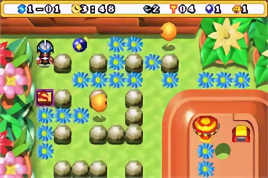 Image n° 3 - screenshots : Bomberman Max 2 - Red Advance