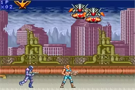 Image n° 4 - screenshots : Contra Advance - the Alien Wars EX