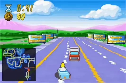 Image n° 4 - screenshots : The Simpsons - Road Rage Image n° 4 - screenshots : The Simpsons - Road Rage