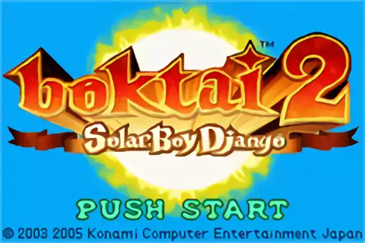Image n° 5 - titles : Boktai 2 - Solar Boy Django