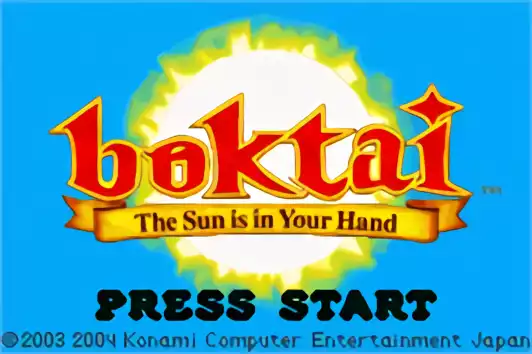 Image n° 5 - titles : Boktai - the Sun Is In Your Hand