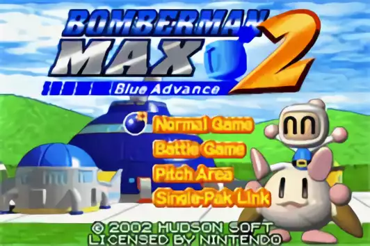 Image n° 10 - titles : Bomberman Max 2 - Blue Advance