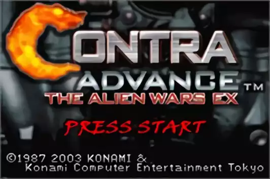 Image n° 5 - titles : Contra Advance - the Alien Wars EX