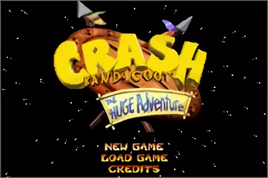 Image n° 10 - titles : Crash Bandicoot - the Huge Adventure