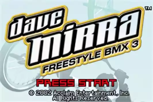 Image n° 5 - titles : Dave Mirra Freestyle BMX 3
