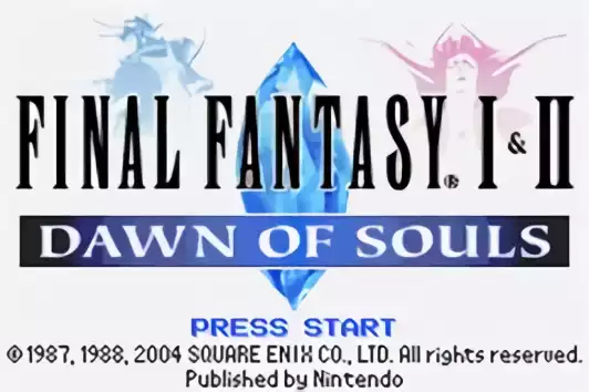 Image n° 8 - titles : Final Fantasy I & II - Dawn of Souls