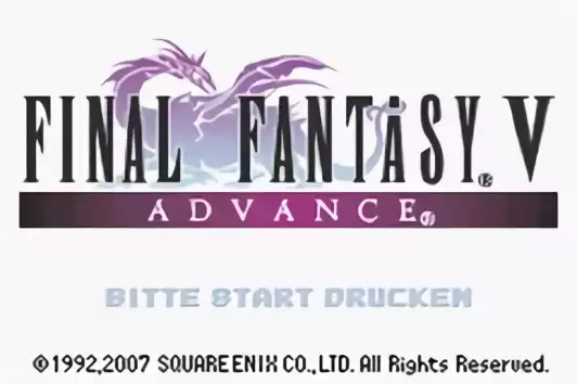 Image n° 4 - titles : Final Fantasy V Advance