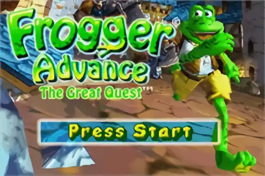 Image n° 5 - titles : Frogger Advance - the Great Quest