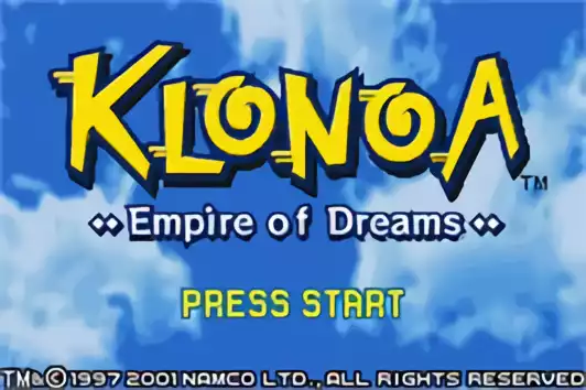 Image n° 4 - titles : Klonoa - Empire of Dreams