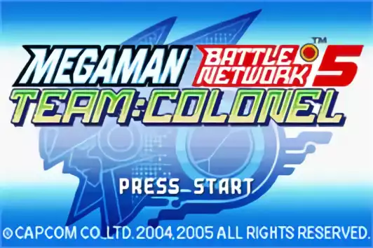 Image n° 5 - titles : Mega Man Battle Network 5 - Team Colonel