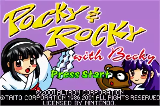 Image n° 4 - titles : Pocky & Rocky With Becky