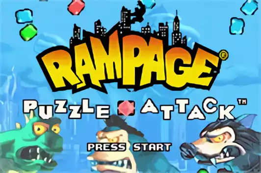 Image n° 5 - titles : Rampage - Puzzle Attack