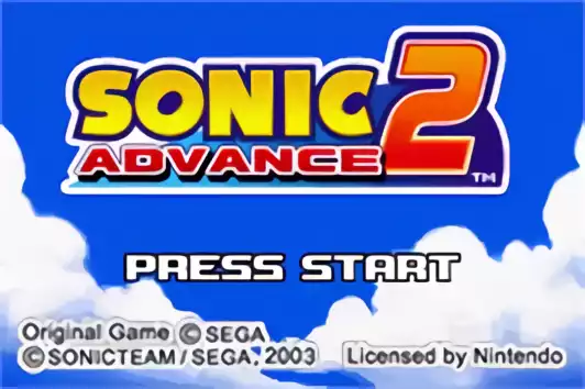 Image n° 5 - titles : Sonic Advance 2