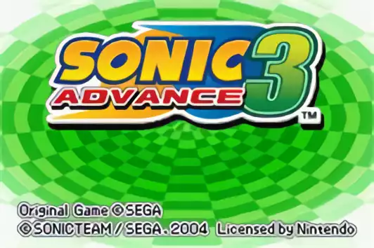 Image n° 5 - titles : Sonic Advance 3