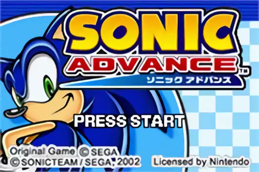Image n° 10 - titles : Sonic Advance