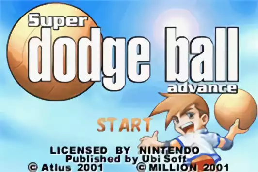 Image n° 5 - titles : Super Dodge Ball Advance Image n° 5 - titles : Super Dodge Ball Advance