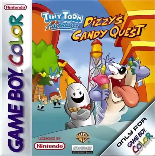 Image n° 1 - box : Tiny Toon Adventures - Dizzy's Candy Quest