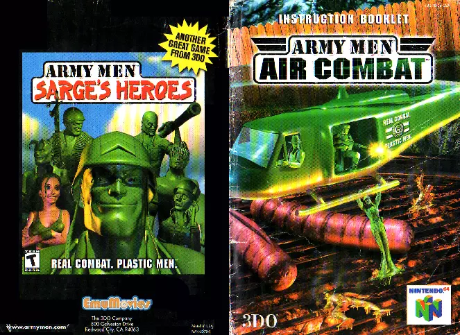 manual for Army Men Air Combat