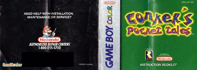 manual for Conker's Pocket Tales