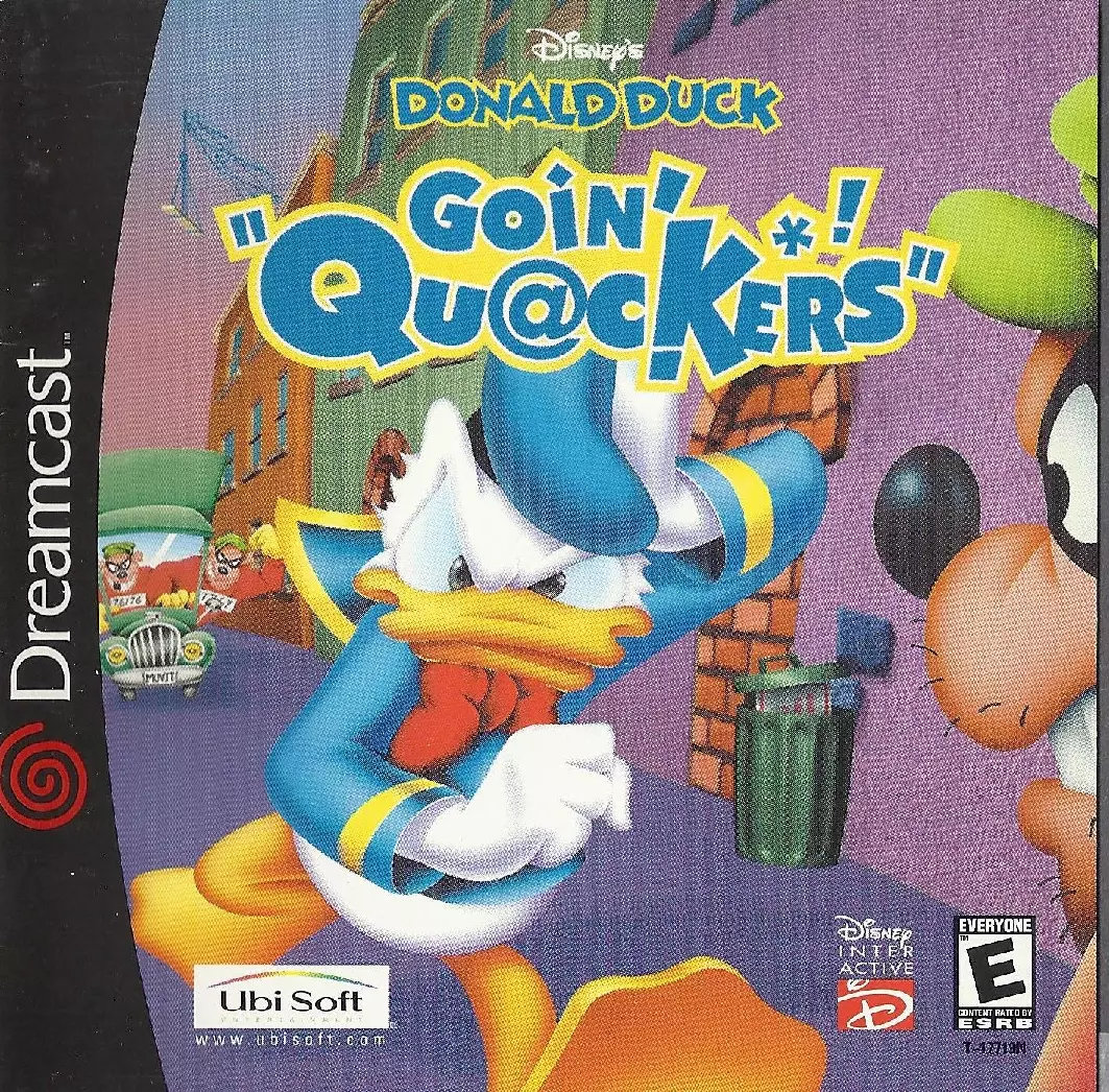 manual for Donald Duck Goin Quackers