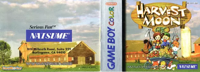 manual for Harvest Moon GB
