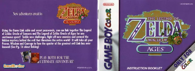 manual for Legend of Zelda, The - Oracle of Ages