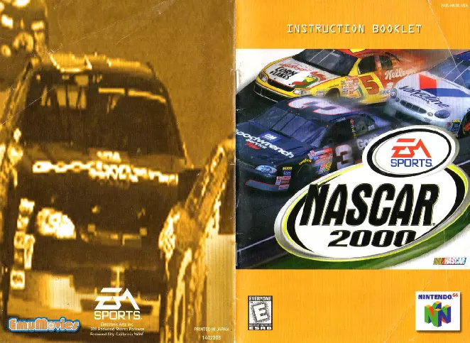 manual for Nascar 2000 WORKING