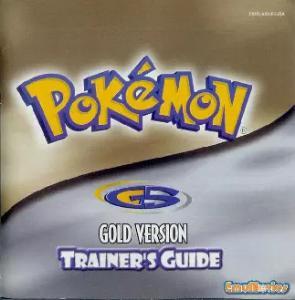 manual for Pokemon - Gold Version