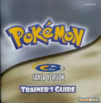 manual for Pokemon - Silver Version