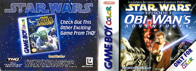 manual for Star Wars Episode I - Obi-Wan's Adventures