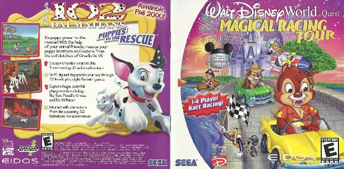manual for Walt Disney World Quest Magical Racing Tour