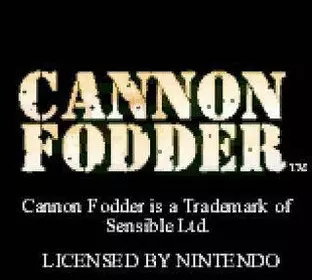 Image n° 3 - screenshots  : Cannon Fodder