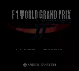 Image n° 1 - screenshots  : F1 World Grand Prix II