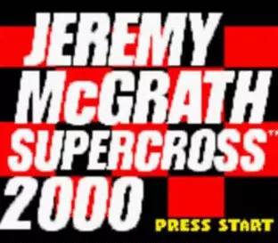 Image n° 3 - screenshots : Jeremy McGrath Supercross 2000 Image n° 3 - screenshots : Jeremy McGrath Supercross 2000
