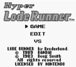Image n° 1 - screenshots  : Lode Runner
