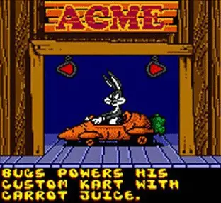 Image n° 1 - screenshots  : Looney Tunes Racing