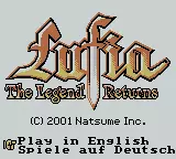 screenshot du jeu Lufia - The Legend Returns Gameboy Color n°1
