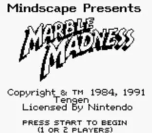 Image n° 3 - screenshots  : Marble Madness