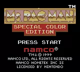 Image n° 1 - screenshots  : Ms. Pac-Man - Special Color Edition