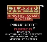 Image n° 2 - screenshots  : Pac-Man - Special Color Edition