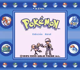 Image n° 1 - titles : Pokemon - Edicion Azul