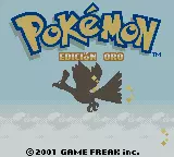 Image n° 3 - screenshots  : Pokemon - Gold Version