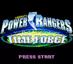 Image n° 4 - screenshots  : Power Rangers - Time Force