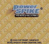 Image n° 1 - screenshots  : Power Spike - Pro Beach Volleyball