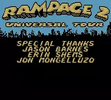 Image n° 4 - screenshots  : Rampage 2 Universal Tour
