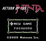Image n° 1 - titles : Return of the Ninja