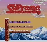 Image n° 5 - screenshots  : Supreme Snowboarding