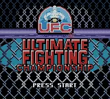 Image n° 1 - screenshots  : Ultimate Fighting Championship